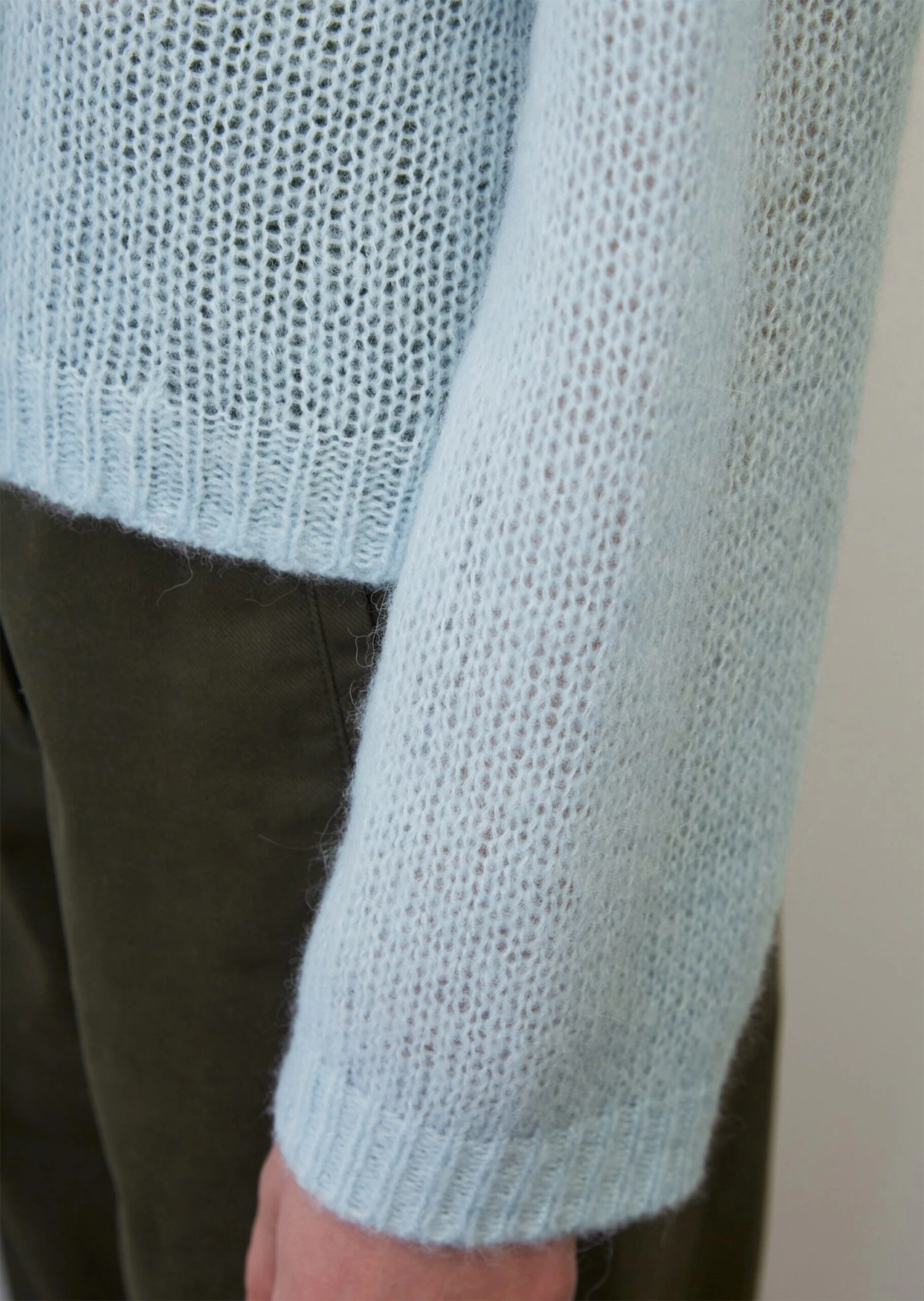 Marc O'Polo Loosely Knit Jumper In A Soft Blend Of New Wool And Alpaca Wool 7 Marc O'Polo Loosely Knit Jumper In A Soft Blend Of New Wool And Alpaca Wool – Bild 5