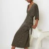 Marc O'Polo Jersey Wrap Dress With An All-over Print Made Of Stretchy Viscose Fabric -Marc O'Polo Verkäufe b7b89eafe8492428a05af50c9492acfc