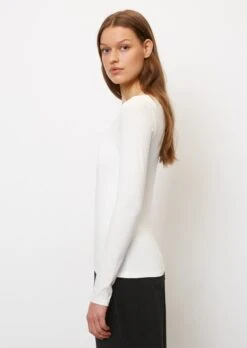Marc O'Polo Long Sleeve Top In A Regular Fit With A Square Neckline Made Of Stretch Jersey -Marc O'Polo Verkäufe b9416a4645e5c0941260211d68eb69d9