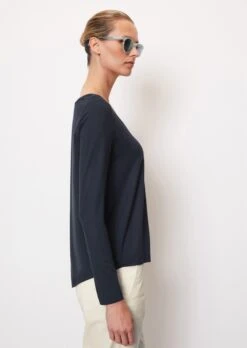 Marc O'Polo V-neck Long Sleeve Top In A Loose Fit From LENZING™ ECOVERO™ -Marc O'Polo Verkäufe bb53972c3c76c61c51debbb071dcfd46