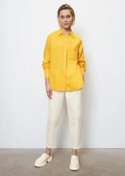 Marc O'Polo Linen Blouse In A Regular Fit Made Of Lightweight Fabric -Marc O'Polo Verkäufe bbc9f162211723184308645204c9eed3
