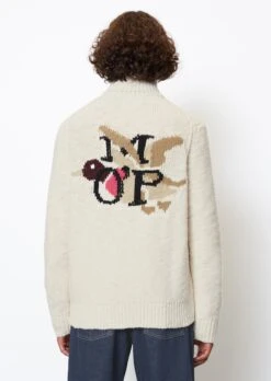 Marc O'Polo MO'P X CHEVIGNON Stand-up Collar Cardigan Regular With Logo Inlays On The Back -Marc O'Polo Verkäufe c024f5400966e26da531f530004aa44e
