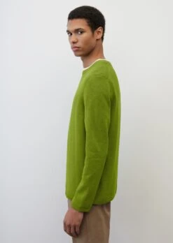 Marc O'Polo Round-neck Jumper In A Regular Fit Slub Look With A Ribbed Texture -Marc O'Polo Verkäufe c06861effd14638e86ead3874a8f84bc