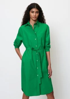 Marc O'Polo Poplin Shirt Dress Made Of Organic Cotton
