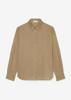 Marc O'Polo Long Sleeve Blouse In A Relaxed Fit Made Of Paper Touch Poplin -Marc O'Polo Verkäufe c6dcd4df962fbf51c1682ecba61cdf80
