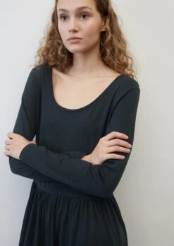 Marc O'Polo Jersey Dress With A Wide Skirt Made Of OCS Blended TENCEL™ Modal -Marc O'Polo Verkäufe c9e172513ea99ff2c705b1c36e7a095e