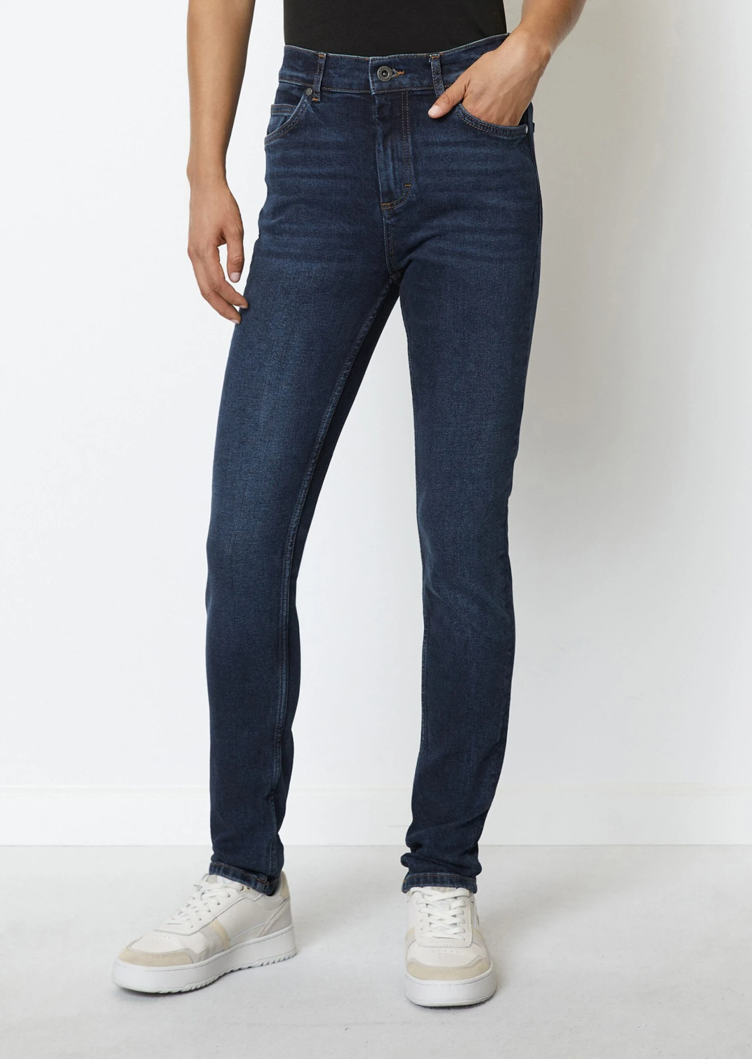 Marc O'Polo SKARA High-waisted Skinny Jeans Made Of Recycled Cotton 6 Marc O'Polo SKARA High-waisted Skinny Jeans Made Of Recycled Cotton – Bild 4
