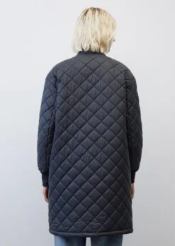 Marc O'Polo Quilted Coat With A Knitted Collar Made Of Recycled Nylon Performance Fabric -Marc O'Polo Verkäufe ca42630eb7954ad27bfd525e76916b57