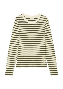 Marc O'Polo Striped Medium-weight Slub Jersey Long Sleeve Top, Regular Fit Made Of Organic Cotton -Marc O'Polo Verkäufe cc33e0a50f105d6154a22a6358f8ece3