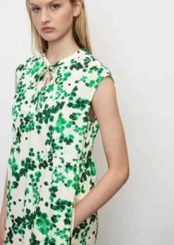 Marc O'Polo Sleeveless Midi Dress With A Flounce Hem Made Of Light Poplin Quality -Marc O'Polo Verkäufe ce124b201f7d9e636b8baaeb422ad83e