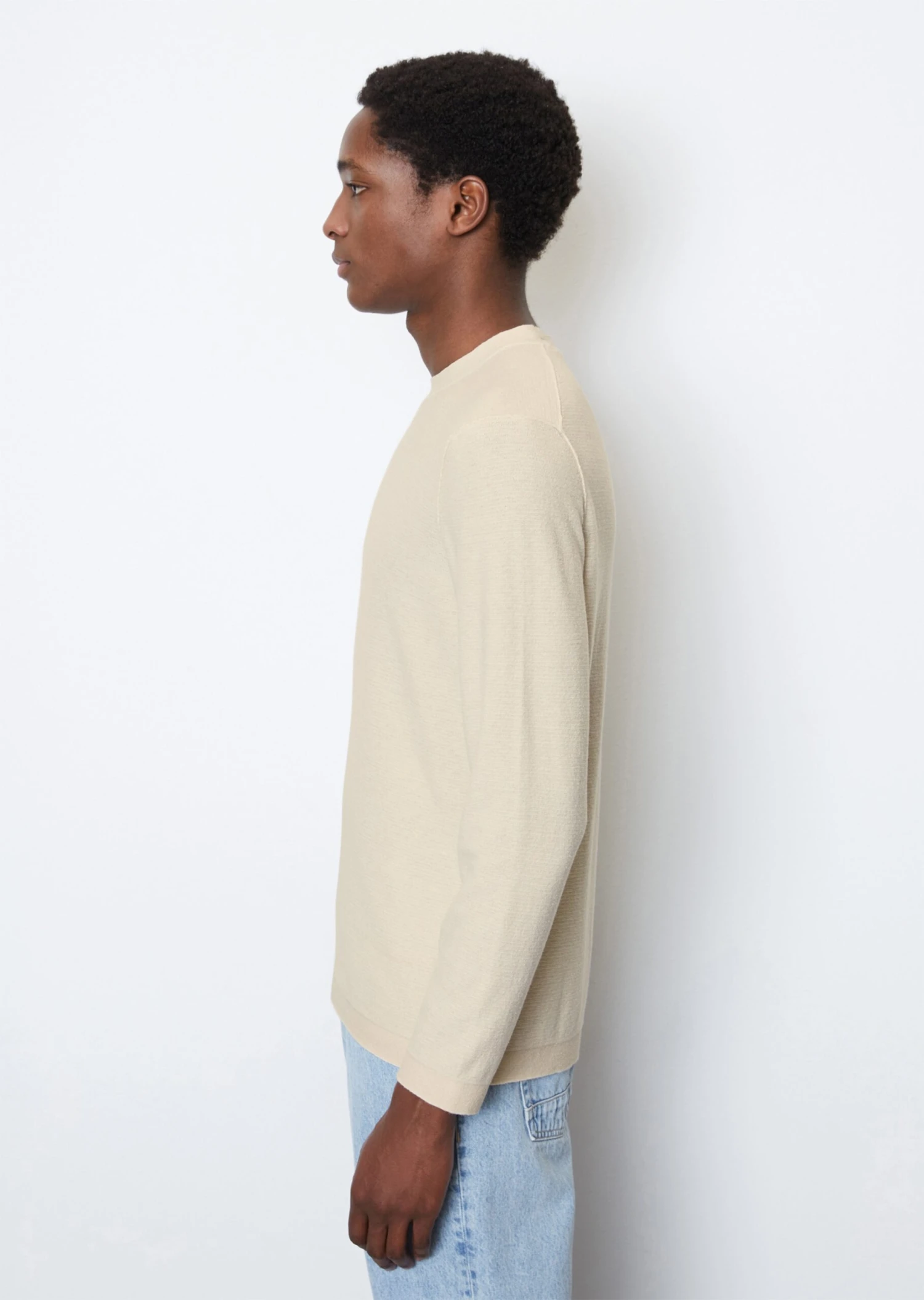 Marc O'Polo Long-sleeved Jumper Regular In A Casual Inside-out Look 8 Marc O'Polo Long-sleeved Jumper Regular In A Casual Inside-out Look – Bild 6