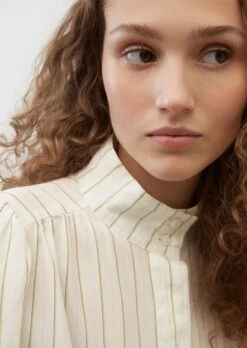 Marc O'Polo Striped Blouse In A Regular Fit Made Of A Soft Organic Cotton Twill -Marc O'Polo Verkäufe d21ffbe4c9374fe6950e0d05cad9d075