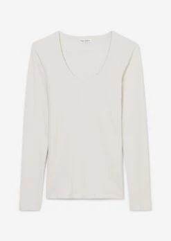Marc O'Polo Ribbed Jersey Round Neck Long Sleeve Top Made Of A Soft Organic Cotton Blend 17 Marc O'Polo Ribbed Jersey Round Neck Long Sleeve Top Made Of A Soft Organic Cotton Blend -Marc O'Polo Verkäufe d2727ae357d25410cfea5992f922a7d7