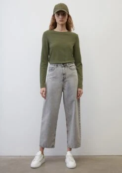 Marc O'Polo Long Sleeve Heavy Slub Jersey Top In A Regular Fit Made Of Organic Cotton -Marc O'Polo Verkäufe d367bb384f8f5de463d2deefb222e5d3 1