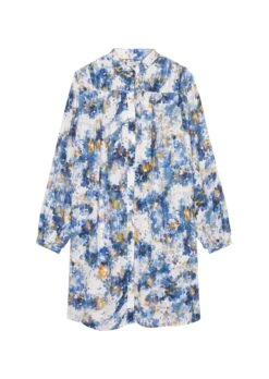 Marc O'Polo Knee-length Printed Dress In A Relaxed Fit In A Cupro/viscose Blend -Marc O'Polo Verkäufe d5c0eb4ac5f70a81816b1f8bcc825803