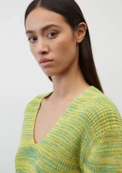 Marc O'Polo V-neck Knitted Jumper In A Slim Fit Made Of Organic Cotton Mouliné Yarn 15 Marc O'Polo V-neck Knitted Jumper In A Slim Fit Made Of Organic Cotton Mouliné Yarn -Marc O'Polo Verkäufe d692489240e0e49f7d6ccaa9c0800713