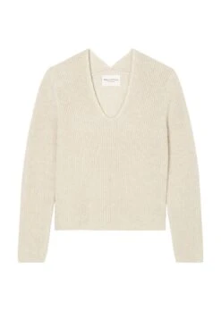Marc O'Polo Knitted V-neck Jumper, Relaxed Made Of Organic Cotton -Marc O'Polo Verkäufe d849e114da5ab899f98186c145e20631