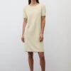 Marc O'Polo Relaxed Short-sleeved Knitted Dress In A Blend Of Organic Cotton, Viscose And Linen -Marc O'Polo Verkäufe d895a7a5a145ed597467128dfd26b4e7