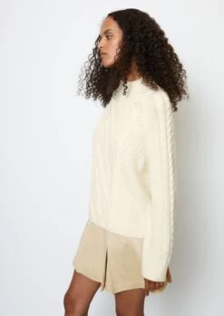 Marc O'Polo MO'P X CHEVIGNON Oversize Knit Sweater Virgin Wool Mix -Marc O'Polo Verkäufe e0356f517405b47833cf0d26e115d6b3