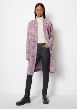Marc O'Polo Mouliné Cardigan Loose Virgin Wool Mix