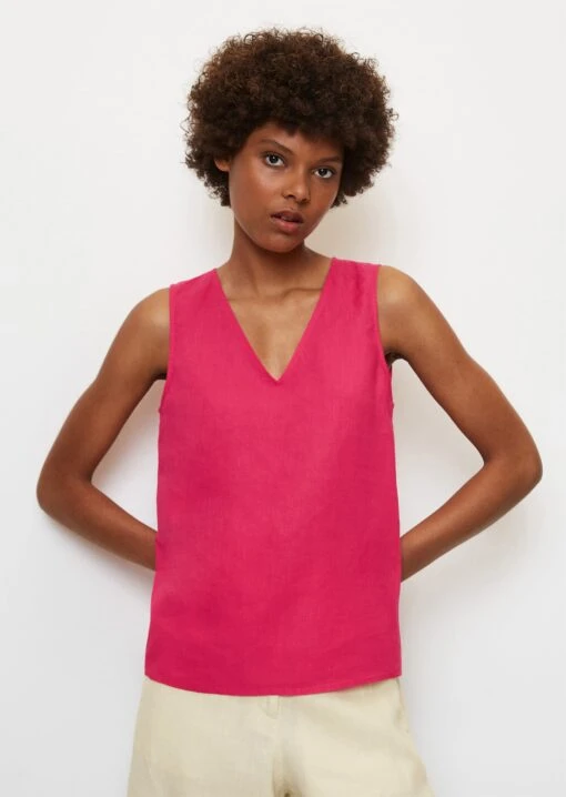 Marc O'Polo Blouse Top In A Material Mix Made Of A Linen/cotton Blend 8 Marc O'Polo Blouse Top In A Material Mix Made Of A Linen/cotton Blend -Marc O'Polo Verkäufe e439e88438a9992f4c089400f5393a1d