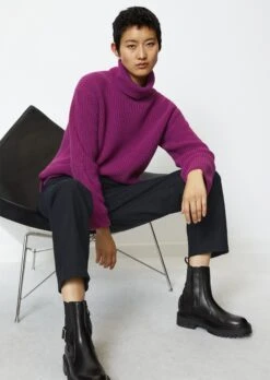 Marc O'Polo DfC Turtleneck Sweater Made Of Organic Cotton