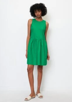 Marc O'Polo Sleeveless, Voluminous Poplin Dress Made Of Organic Cotton 14 Marc O'Polo Sleeveless, Voluminous Poplin Dress Made Of Organic Cotton -Marc O'Polo Verkäufe e63e8a46898be5b2234cd695da46514f