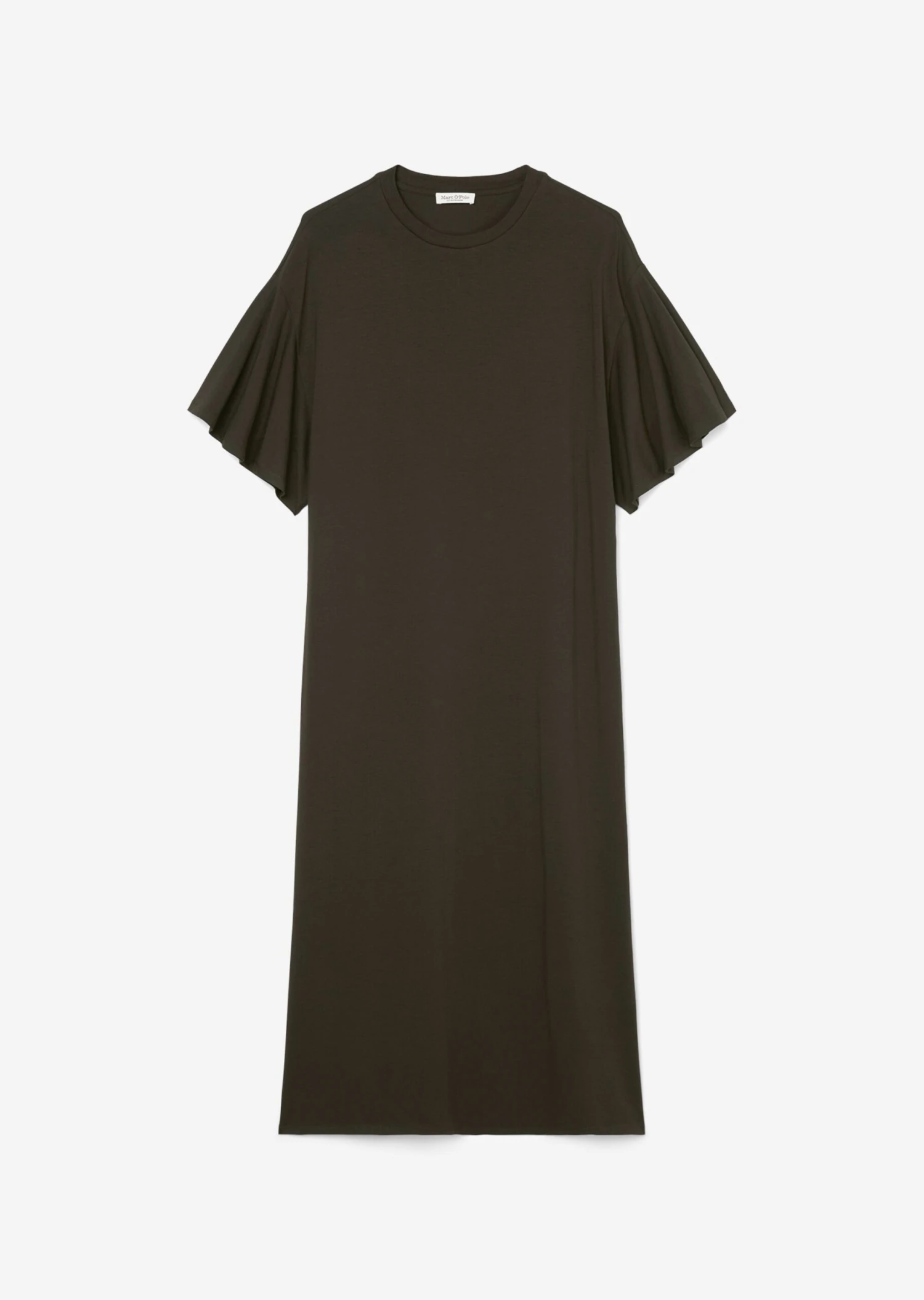 Marc O'Polo Flowing Jersey Dress With Flounce Sleeves Made From An Organic Cotton/modal Blend 9 Marc O'Polo Flowing Jersey Dress With Flounce Sleeves Made From An Organic Cotton/modal Blend – Bild 7