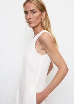 Marc O'Polo Sleeveless Linen Dress In An A-line Design -Marc O'Polo Verkäufe e942663410a2305a83b4f1681c03b3a0