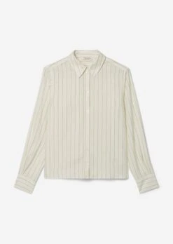 Marc O'Polo Striped Blouse In A Slim Fit Made Of A Soft Organic Cotton Twill -Marc O'Polo Verkäufe ec115fb4ad1c022225fda7e12bcdc88f