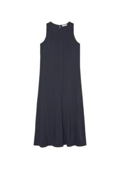 Marc O'Polo Sleeveless A-line Dress In Soft Viscose Twill -Marc O'Polo Verkäufe ed5737735b2f5e4cd71a39fe4d08d89f