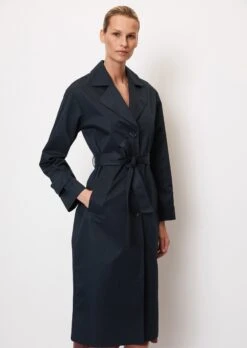 Marc O'Polo Trench Coat With Belt, Regular Fit With A Water-resistant Surface