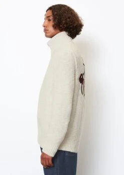 Marc O'Polo MO'P X CHEVIGNON Stand-up Collar Cardigan Regular With Logo Inlays On The Back -Marc O'Polo Verkäufe ee3c0550d1fd9a9aaeb3d052e6b9046b