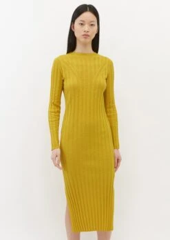 Marc O'Polo Knitted Dress Made Of A Blend Of Organic Cotton And Linen -Marc O'Polo Verkäufe efd0d667cc425d97f58f840cc498ee4b