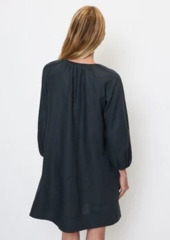 Marc O'Polo Short V-neck Linen Dress In An A-line Design -Marc O'Polo Verkäufe f1f5566628fec25844de0fcfa97e3ae3