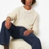 Marc O'Polo MO'P X CHEVIGNON Long Sleeve Sweater Regular With Cable Stitch