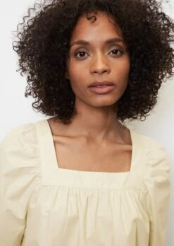 Marc O'Polo Bohemian Blouse With Square Neckline In An Organic Cotton And TENCEL™ Lyocell Blend -Marc O'Polo Verkäufe f3d285bf90c213c04cd200ff8af44e1b