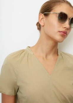 Marc O'Polo Blouse Top In A Regular Fit Made Of Lightweight Cotton Voile -Marc O'Polo Verkäufe fc1e9314c9f1fdb2742dbe63cb75d9a1